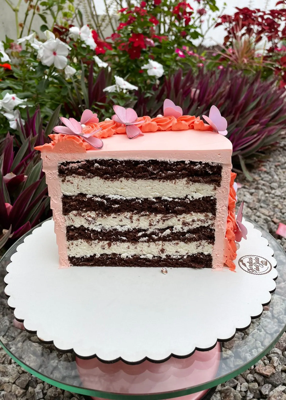 pão de ló de chocolate